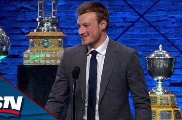 Cale Makar Receives 2021-22 Norris Trophy As NHL's Top Defenceman
