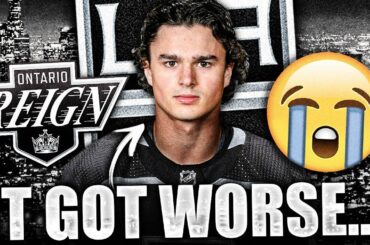 HIS CAREER MAY BE RUINED… 5TH OVERALL PICK: IT HAPPENED AGAIN (LA Kings, Alex Turcotte Hit / Injury)