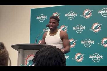 Tyreek Hill speaks about the Dolphins’ shocking loss | Miami Dolphins