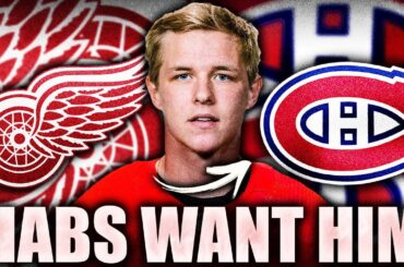 HABS WANT THIS TOP RED WINGS PROSPECT: MONTREAL CANADIENS TRADE RUMOURS (Jonatan Berggren, Detroit)