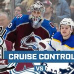 Sam Malinski and the Colorado Avalanche cruise to win over the Buffalo Sabres