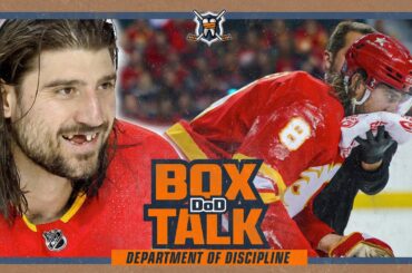 Chris Tanev Blocked A Shot with His Face | Department of Discipline [Box Talk]