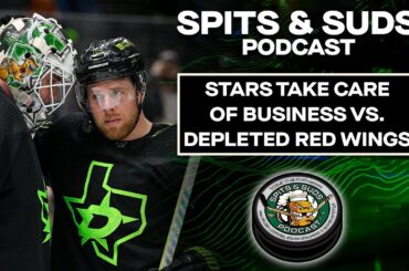 Stars Take Care Of Business Vs. Depleted Red Wings | Spits & Suds