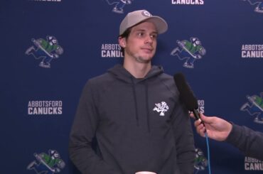 Jack Studnicka Post Game Interview | Dec 8/23