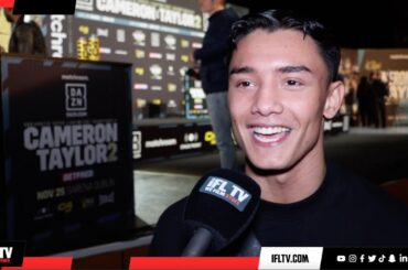 'BREAK OUT THE RED PANTIES' - CAMERON VUONG DOES PERFECT CONOR McGRGEOR IMPRESSION OUT IN DUBLIN