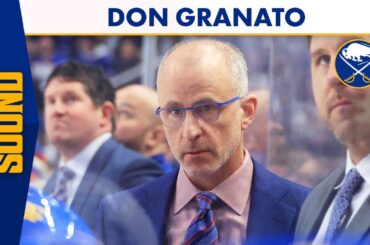 "We Didn't Work Hard Enough, Period" | Buffalo Sabres Coach Don Granato After Loss To Colorado