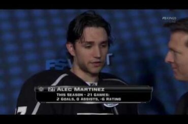 Alec Martinez Interview