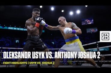 12 THRILLING ROUNDS | Oleksandr Usyk vs. Anthony Joshua 2 Fight Highlights
