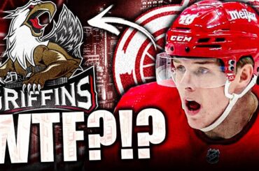 RED WINGS MAKE A REALLY STRANGE MOVE… WHAT'S GOING ON? Jonatan Berggren To Grand Rapids Griffins—AHL