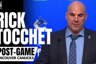 Rick Tocchet Reacts to Thatcher Demko Shutting Out Florida, Impressions of Panthers & Soucy Return