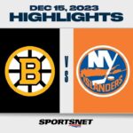 NHL Highlights | Bruins vs. Islanders - December 15, 2023