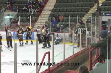 LNAH, Mise en échec par derrière Mathieu Nadeau,  16 oct 2021