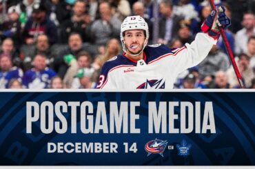 KENT JOHNSON CALLS GAME in three-point performance 💪  | Postgame Media (12/14/23)