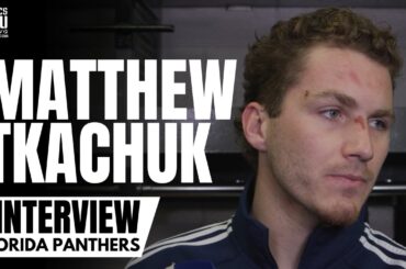 Matthew Tkachuk talks Toronto Maple Leafs Loss, Florida's Physical Games & Stanley Cup Impact
