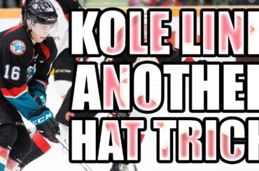 35 Goals, 85 Points - Another Hat Trick For Kole Lind VS Prince George Cougars (4-Point Game)