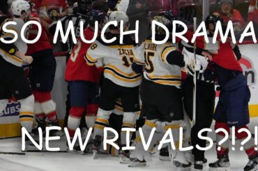 Panthers and Bruins...so much drama. (McAvoy SUSPENDED!?)