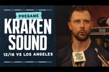 Pregame Sound | Tomas Tatar & Dave Hakstol - Dec. 16, 2023