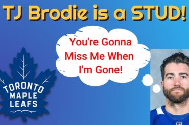 TJ Brodie is a STUD! - Toronto Maple Leafs