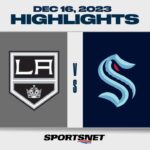 NHL Highlights | Kings vs. Kraken - December 16, 2023