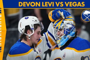 WOW! | Buffalo Sabres Goaltender Devon Levi Leads Team To 5-2 Win Over Vegas Golden Knights