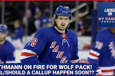 Could Brennan Othmann be called up to the Rangers??? Rangers set to take on the Ottawa Senators!!