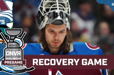 The Colorado Avalanche try to recover back-to-back against the San Jose Sharks