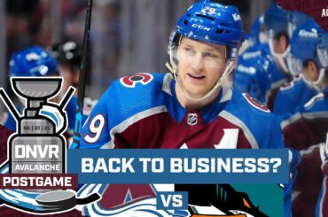 Nathan MacKinnon and the Colorado Avalanche turbo dunk the San Jose Sharks