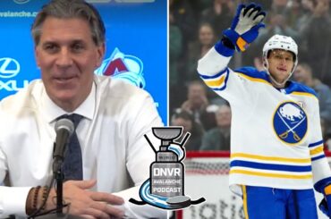 Jared Bednar happy with Avs & Fans Love for Erik Johnson in 5-1 Win vs Sabres