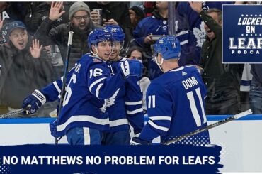 Toronto Maple Leafs overcome Auston Matthews' absence in dominant offensive showing vs. Penguins