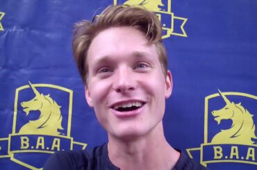 Drew Hunter wins 2018 BAA Mile, taking classes at University of Colorado