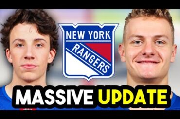 New York Rangers OFFICIALLY HAVE 3 PROSPECTS Going To World Juniors!