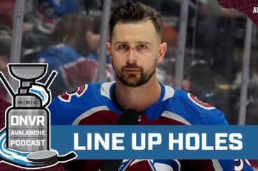 How do the Colorado Avalanche shape their lineup for the next few months?