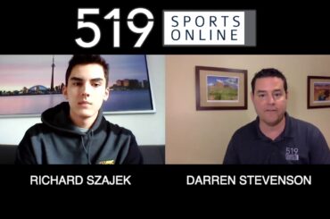 OHL Draft - Richard Szajek picked by Kingston Frontenacs in the 9th round