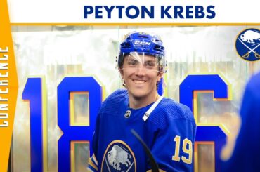 “Nothing Better Than Winning” | Buffalo Sabres Forward Peyton Krebs After 7-3 Win Over Anaheim