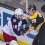 Pierre-Luc Dubois vs Charlie McAvoy Dec 18, 2017