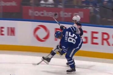 William Lagesson slewfoot on Patrik Laine - Tough Call Recommendation