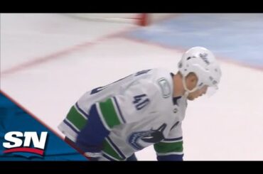Canucks' Elias Pettersson And Nils Aman Open The Scoring By Combining For Two Goals In 31 Seconds