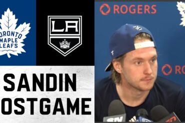 Rasmus Sandin Post Game | Toronto Maple Leafs @ LA Kings - November 24, 2021