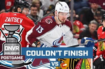 Despite Val Nichushkin's effort the Colorado Avalanche crumble to the Chicago Blackhawks