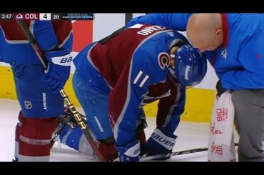 Andrew Cogliano Leaves Game After Receiving Hit From Jack Studnicka