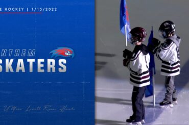 Chelmsford Youth Hockey Night Anthem Skaters | UMass Lowell Hockey | Jan. 15, 2022