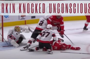 Breaking down the Dylan Larkin Knockout