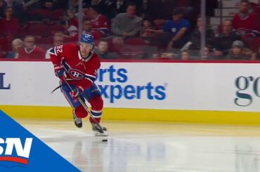 Jonathan Drouin’s Deadly Release Too Quick For Connor Hellebuyck