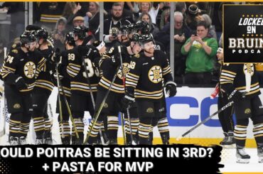 Bruins-Coyotes Thoughts: Matt Poitras benched despite Pavel Zacha injury + PASTRNAK FOR MVP