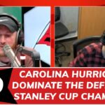 Carolina Hurricanes dominate the defending Stanley Cup champions, the Vegas Golden Knights