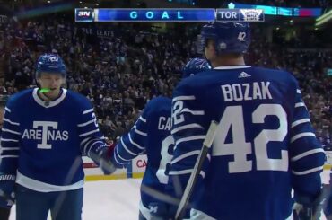 Connor Carrick 2nd Goal of the Season!   12/19/17 (Carolina Hurricanes vs Toronto Arenas)