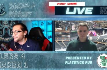 ECH Post Game Live Presented By @FlatstickPub - Oilers at Kraken