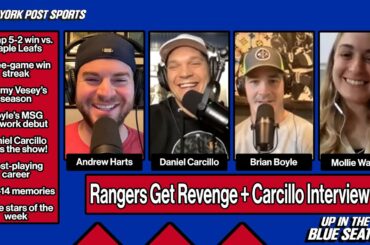 Rangers Get Revenge on Maple Leafs feat. Dan Carcillo | Ep.137 | Up in the Blue Seats Podcast