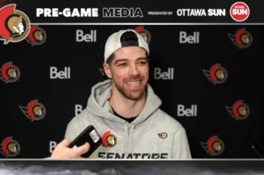 Zach Sanford pre-game availability — March 8, 2022