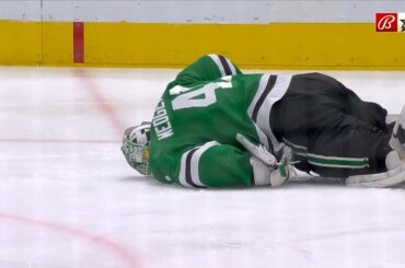 Scott Wedgewood Injured Making Save